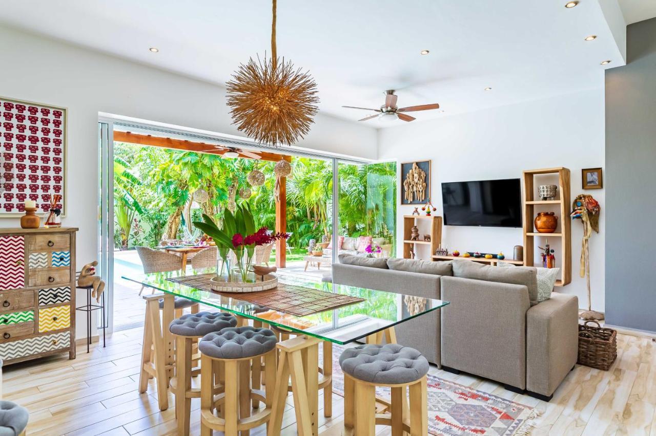 Chic & Mexican Villa, A True Oasis Pool, Security Tulum Exterior foto
